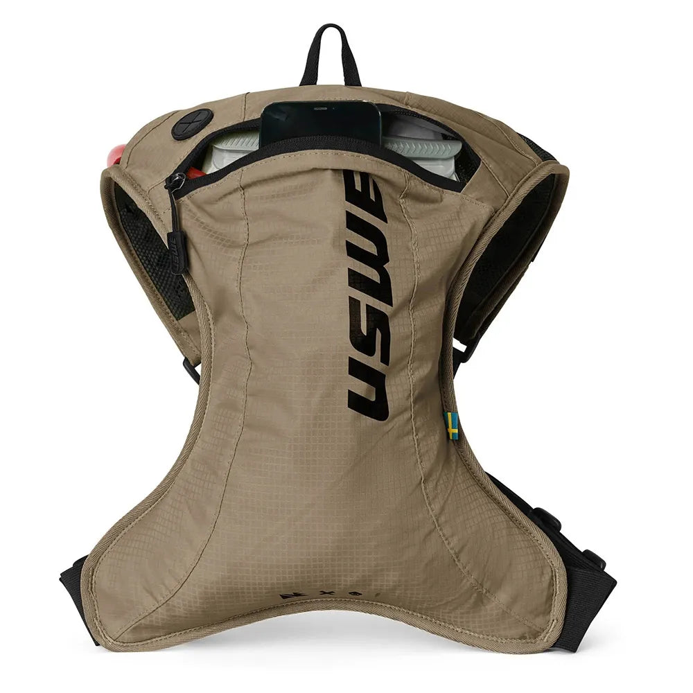 MOCHILA DE HIDRATACIÓN USWE OUTLANDER MOTO 2L SAND