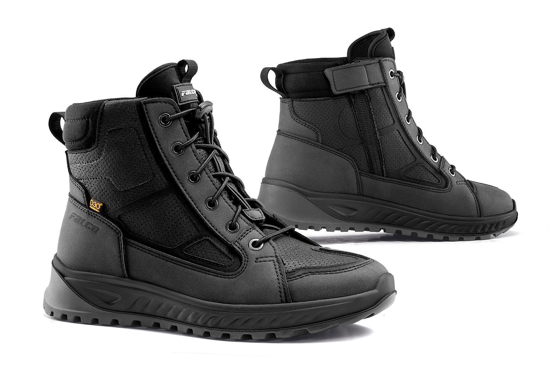 ZAPATILLAS DE MOTO FALCO PARA MUJER | ACE BLACK