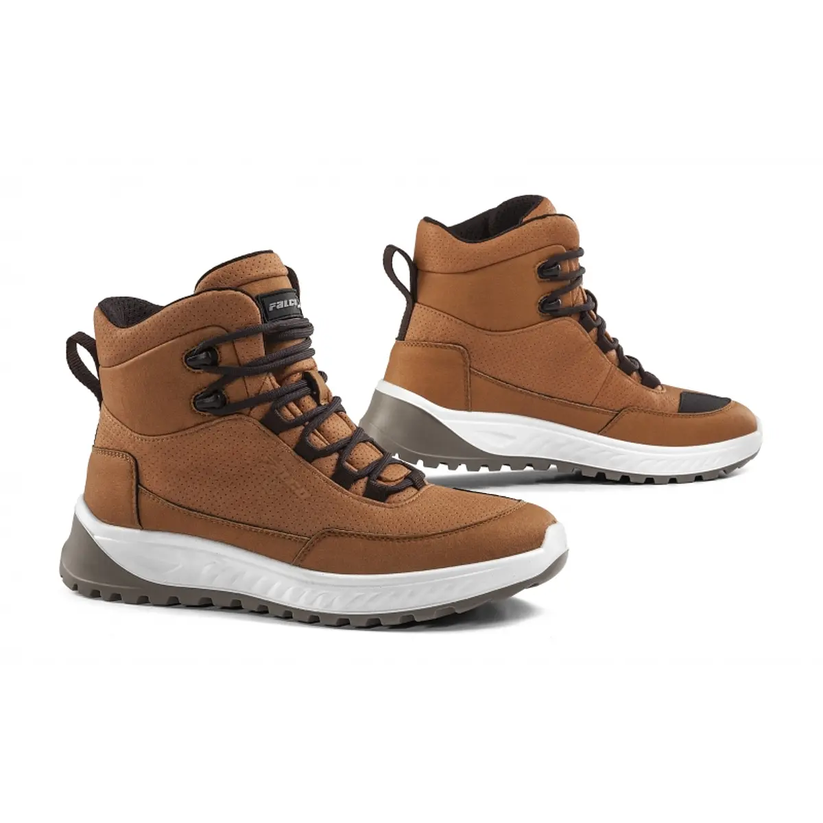 ZAPATILLAS DE MOTO FALCO PARA MUJER | NARA BROWN