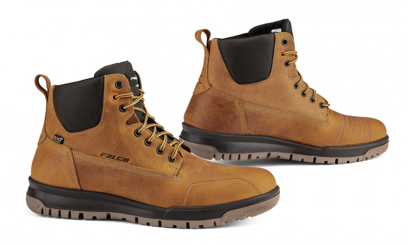 ZAPATOS DE MOTO FALCO | PATROL CAMEL BROWN