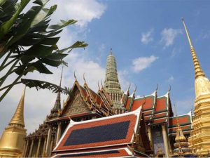 palacio en la ciudad de bangkok