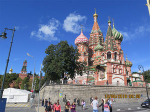 templo moscovita en plaza